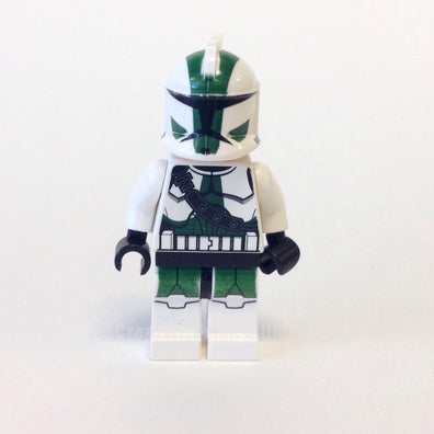 LEGO Minifigure -- Clone Commander Gree-Star Wars / Star Wars Clone Wars -- SW0380 -- Creative Brick Builders